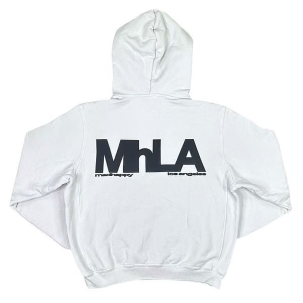 Madhappy Los Angeles Pin Concept Fleece Hoodie Size Large NWT